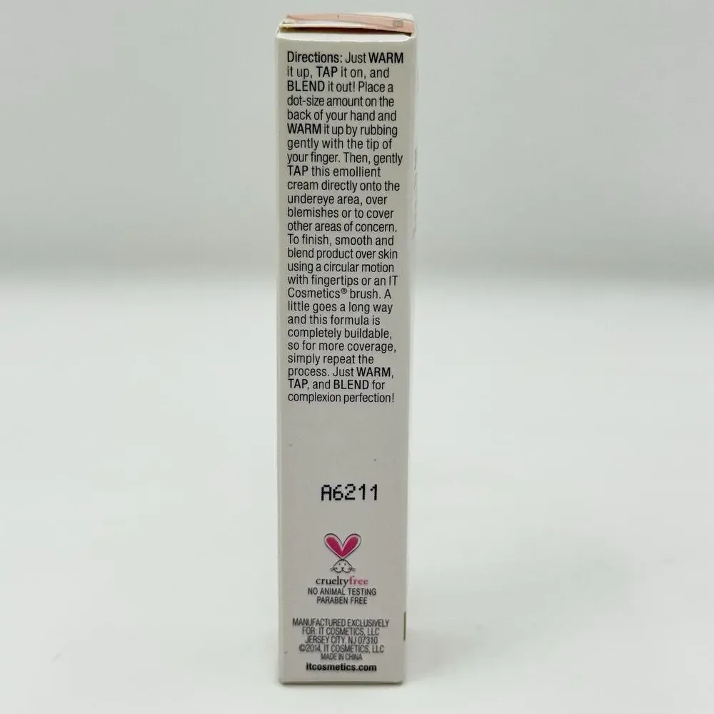 IT Cosmetics Bye Bye Under Eye Concealer Medium 0.17 oz New